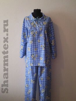 Женская фланелевая пижама №2