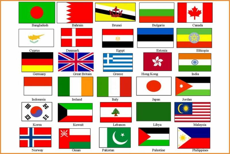 Государственные флаги стран мира (список из всех ) | вторсырье-м.рф