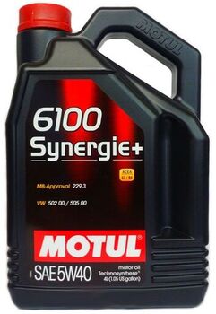 MOTUL 6100 Synergie+ 5W-40 4 литра