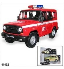 16543 Модель 11452W-RUS УАЗ HUNTER Пожарная охрана