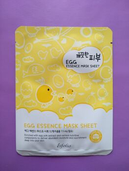 Маска-эссенция ESFOLIO Egg Essence Mask Sheet