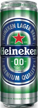 пиво Heineken 0.0 безалкогольное