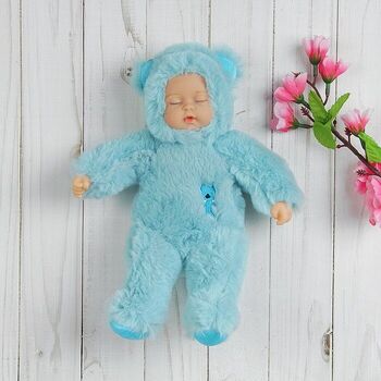 2813084 мягкая игрушка "Кукла в костюме медведя"