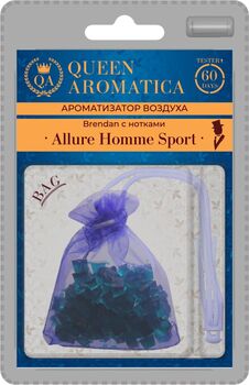 Ароматизатор Queen Aromatica мешочек Brendan (с нотками Allure Homme Sport) 