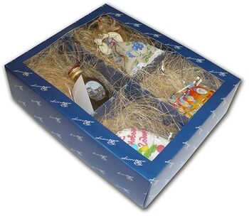Коробка для сувениров из картона
