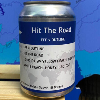Пиво FFF x Outline Hit The Road (банка 0.33)