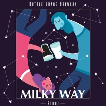 Пиво Bottle Share Wrong Way - Milky Way (кег 30)
