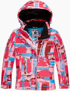 Подростковая для девочки зимняя горнолыжная куртка