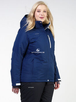 Женская зимняя горнолыжная куртка большого размера