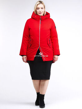 Женская зимняя классика куртка большого размера кр