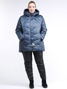 Женская зимняя классика куртка большого размера си