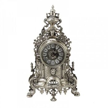 Каминные часы Париж, серебро BP-27052-S