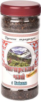 Чигирский чай (лист бадана) "Экоцвет", банка ПЭТ, 70 г