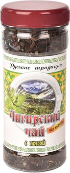 Чигирский чай с мятой "Экоцвет", банка ПЭТ, 70 г
