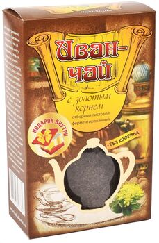 Иван-чай с золотым корнем "Экоцвет", коробка, 40 г