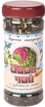 Иван-чай с цветом липы "Экоцвет", банка ПЭТ, 90 г