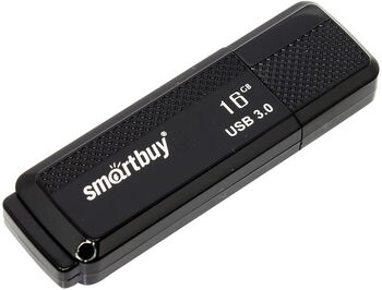 Флэш-диск 16 GB Smart Buy Dock Black (USB 3.0) (SB16GBDK-K3)