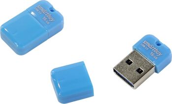 Флэш-диск 16 GB Smart Buy Art Blue (USB 3.0) (SB16GBAB-3)
