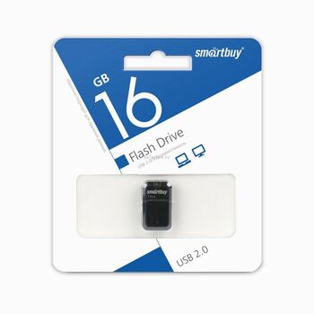 Флэш-диск 16 GB Smart Buy Art Black (SB16GBAK)