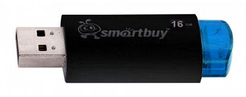 Флэш-диск 16 GB Smart Buy Click Blue (SB16GBCL-B)