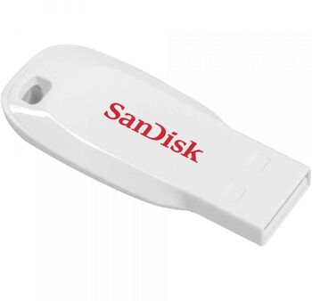 Флэш-диск 16 GB SanDisk CZ50С Cruzer Blade White (SDCZ50C-016G-B35W)