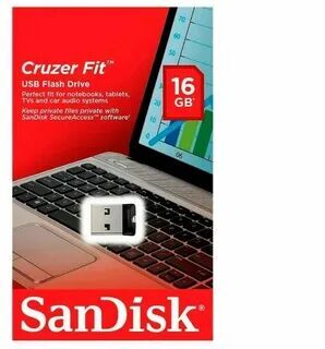 Флэш-диск 16 GB SanDisk CZ33 Cruzer Fit New (SDCZ33-016G-G35)