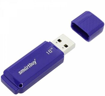 Флэш-диск 16 GB Smart Buy Dock Blue (SB16GBDK-B)