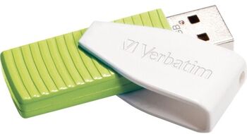 Флэш-диск 32 GB Verbatim Swivel Eucalyptus Green (49815)