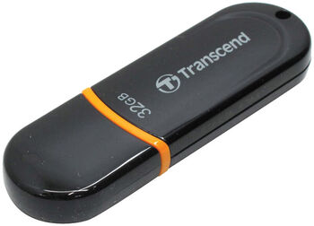 Флэш-диск 32 GB Transcend Jetflash 300 черный (TS32GJF300)