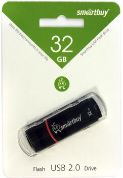 Флэш-диск 32 GB Smart Buy Crown Black (SB32GBCRW-K)