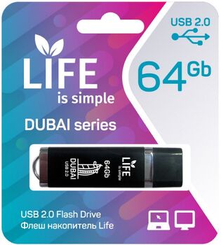 Флэш-диск 64 GB Life Dubai