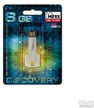 Флэш-диск 08 GB Mirex Corner Key