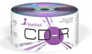 CD-R 80 52x (шпиль 50,600) Smart track (Design 2008)