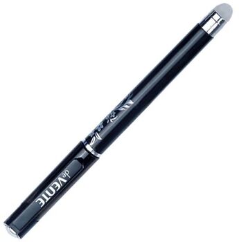 Ручка гелевая Devente Орнамент пиши-стирай (черная, 0.7/118 мм, тонир. корпус) (арт.5051843)