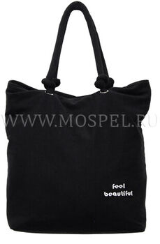 Пляжная сумка 10051-BE черная