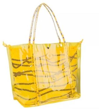 Прозрачная пляжная сумка 10B792-SB yellow
