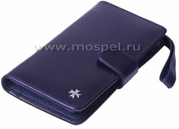 Кожаный бумажник 9218 N.Vegetta D.Blue