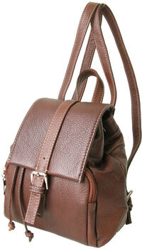 Рюкзак маленький коричневый 5206