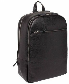 Кожаный рюкзак Faber черный