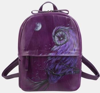 Рюкзак фиолетовый «Сова»
