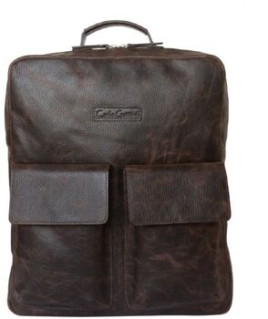 Кожаный рюкзак Теренцо коричневый