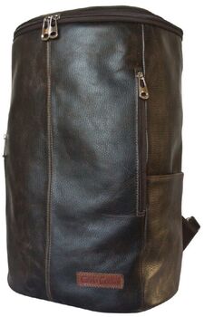 Кожаный рюкзак Томба коричневый