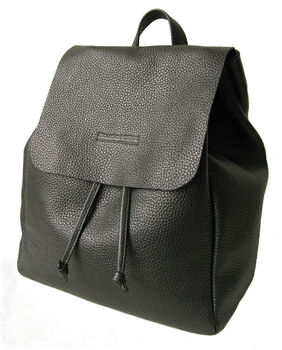 Рюкзак женский черный без подкладки 5108