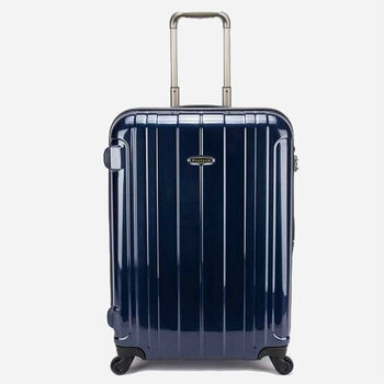 Синий чемодан с кодовым замком 00866-05