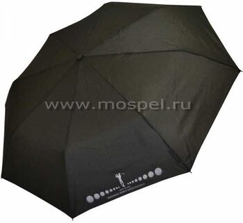 Зонт мужской H.614-3 HOLE IN ONE черный