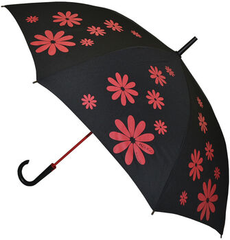 Зонт-трость H.404-4 "Красные ромашки"