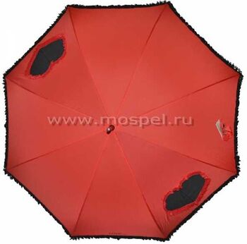 Женский зонт-трость Ferre "Love" красный