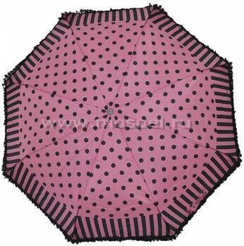 Зонт женский Ferre LA5007 розово-черный