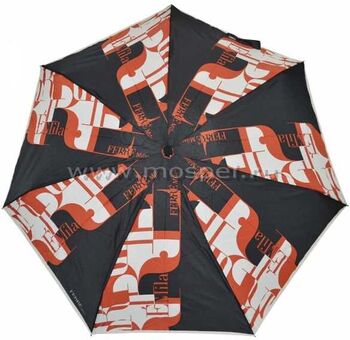 Зонт мини Ferre LA5005 черно-красный