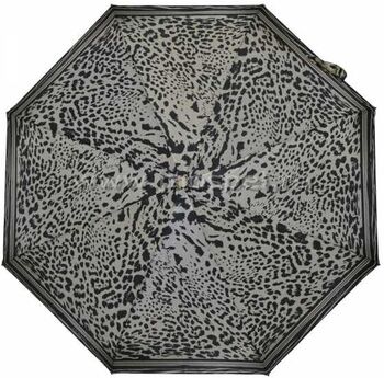 Зонт с черно-белым леопардовым принтом GR1-07